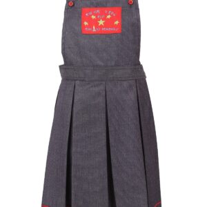 CHRIST ACADEMY KG Girls Denim Pinofer